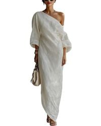 ENJOY PETRA - One-Shoulder Maxi Dress - Lyst