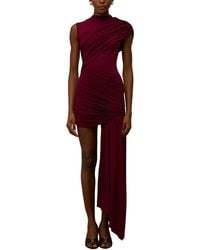 LEBRIN ATELIER - Solid Mini Dress - Lyst
