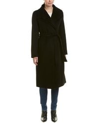 Tahari - Elliot Wool-Blend Wrap Coat - Lyst