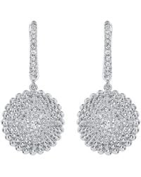 Diana M. Jewels - Fine Jewelry 14k White Gold 0.35 Ct. Tw. Diamond Earrings - Lyst