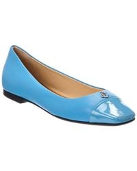Jimmy Choo - Leni Leather Ballerina Flat - Lyst