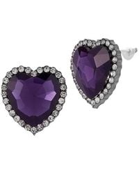 Sphera Milano - Plated Cz Earrings - Lyst