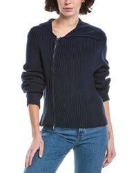 Lyra & Co - Zip Cardigan - Lyst