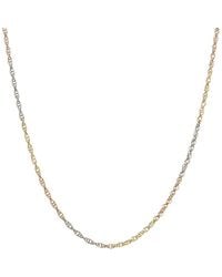 Italian Gold - 10K 1.85Mm Cable Double Link Necklace - Lyst