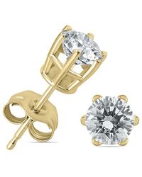 Diamond Select Cuts - 14k 0.96 Ct. Tw. Diamond Earrings - Lyst