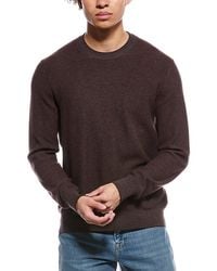 Vince - Geo Jacquard Wool & Cashmere Crewneck Sweatshirt - Lyst