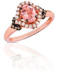 Le Vian - 14k Strawberry Gold® 0.90 Ct. Tw. Diamond & Morganite Ring - Lyst