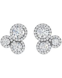 Sabrina Designs Lab Grown Diamonds - 14K 2.98 Ct. Tw. Lab-Grown Diamond Fashion Earring - Lyst