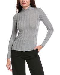 Peserico - Turtleneck Wool-Blend Sweater - Lyst