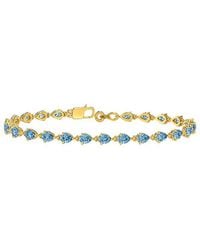 Lab Grown Diamonds - 14K 3.68 Ct. Tw. Lab-Grown Diamond Tennis Bracelet - Lyst
