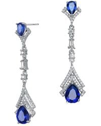 Genevive Jewelry - Silver Earrings - Lyst