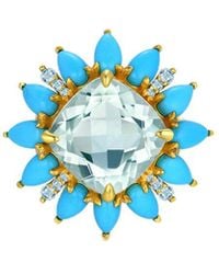 Kai Fine Jewelry - 14K 8.30 Ct. Tw. Gemstone Cocktail Ring - Lyst