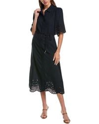 Nanette Lepore - 3/4 Sleeve Maxi Dress - Lyst