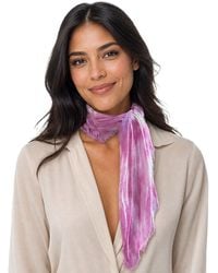Blue Pacific - Tie-Dye Cashmere-Blend Neckerchief - Lyst