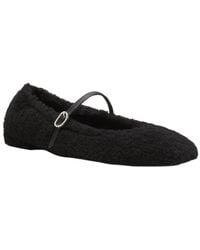 Stuart Weitzman - Lennox Shearling Flat - Lyst