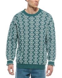 Scotch & Soda - Jacquard Crewneck Sweater - Lyst