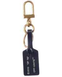 Off-White c/o Virgil Abloh - Zip Tie Leather Key Ring - Lyst
