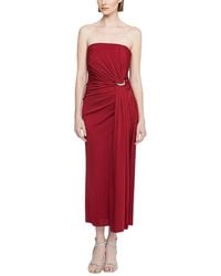 Halston - Nadia Midi Dress - Lyst