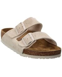 Birkenstock - Arizona Soft Footbed Suede Sandal - Lyst