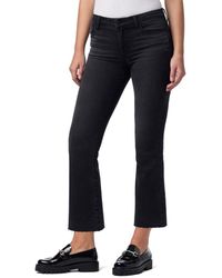 Joe's Jeans - Mid Rise Crop Bootcut + Cut Hem Crop Bootcut Jean - Lyst