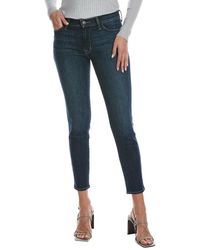 Hudson Jeans - Natalie Mid-rise Medium Indigo Super Skinny Ankle Cut Jean - Lyst