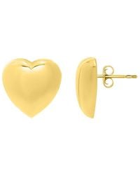 Italian Gold Over Silver - 14k Studs - Lyst