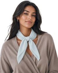 Blue Pacific - Solid Cashmere-Blend Neckerchief - Lyst