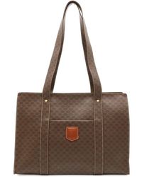 Celine - Coated/Waterproof Canvas Macadam Tote (Authentic Pre-Loved) - Lyst