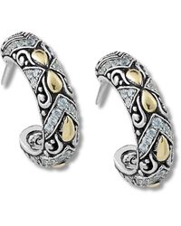 Samuel B. - 18K 0.65 Ct. Tw. Topaz Earrings - Lyst