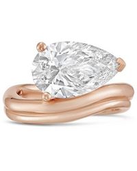 Diana M. Jewels - Diana M. 18K Rose 10.00 Ct. Tw. Lab-Grown Diamond Fashion Ring - Lyst