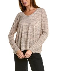 Project Social T - Don't Turn It Off Seamed Marled Top - Lyst