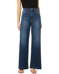 Joe's Jeans - Wide Leg Full Length & Released Hem Jean - Lyst