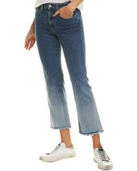 Joe's Jeans Joe?s Jeans The Callie Pioneer High-rise Cropped Bootcut Jean - Blue
