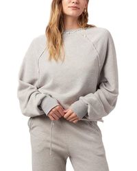 Project Social T - Paris Heathered Raglan Sweatshirt - Lyst