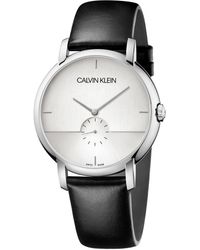Calvin Klein Established 43mm Quartz Watch - Metallic