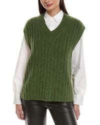 Rag & Bone - Stassi Wool & Alpaca-blend Sweater Vest - Lyst