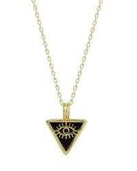 Ebru Jewelry - Protection & Luck Pendant Necklace - Lyst