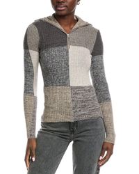Autumn Cashmere - 1/2-Zip Rib Sweater - Lyst