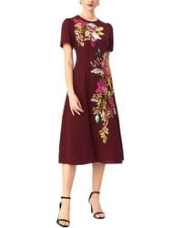 BRC By BURRYCO - Short Sleeve Midi Dress - Lyst