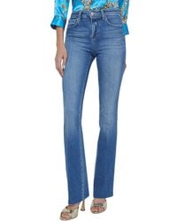 L'Agence - Ruth High-Rise Straight Jean - Lyst