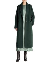 Vince - Single Breasted Classic Wool & Cashmere-Blend Coat - Lyst