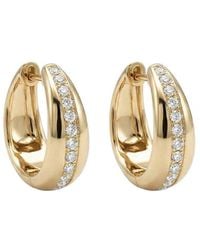 Sabrina Designs - 14K 0.41 Ct. Tw. Diamond Hoop Earrings - Lyst