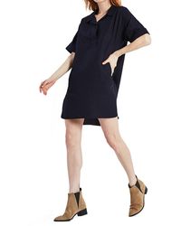 AG Jeans - Amanda Linen-blend Mini Dress - Lyst