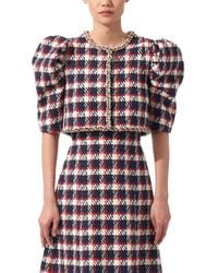 Carolina Herrera - Chain Collar Top - Lyst