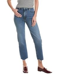 FRAME - The Ruler Stash Crop Jean - Lyst