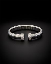 Juvell - 18k Plated Cz Goose Cuff Bracelet - Lyst
