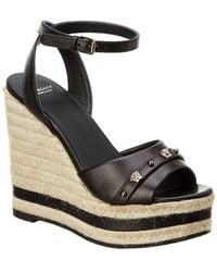 versace wedges shoes