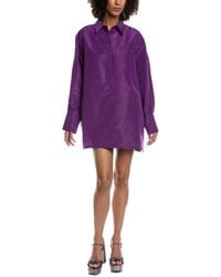 Valentino - Silk Popover Top - Lyst