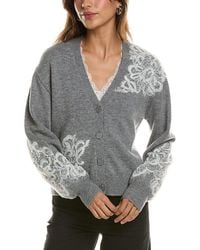 Ramy Brook - Perry Wool & Cashmere-Blend Cardigan - Lyst