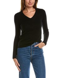 InCashmere - V-Neck Cashmere Sweater - Lyst